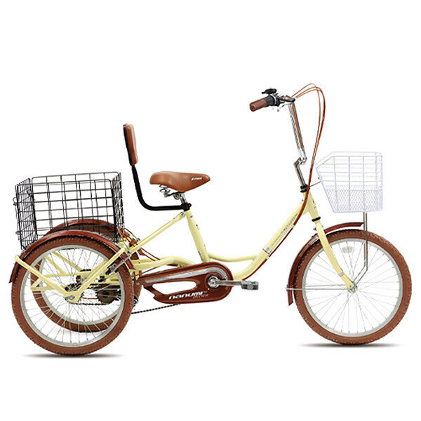 지오닉스 코난트 노펑크 나누미 6단 절대 펑크안나는 삼륜 세발자전거 어르신 효도선물 무료 완조립