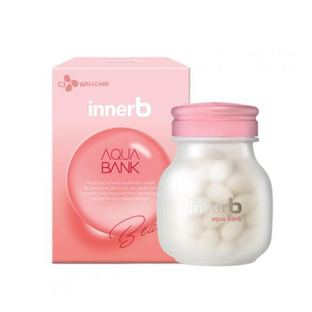 이너비 CJ 이너비 아쿠아뱅크 히알루론산 56캡슐 x 1박스