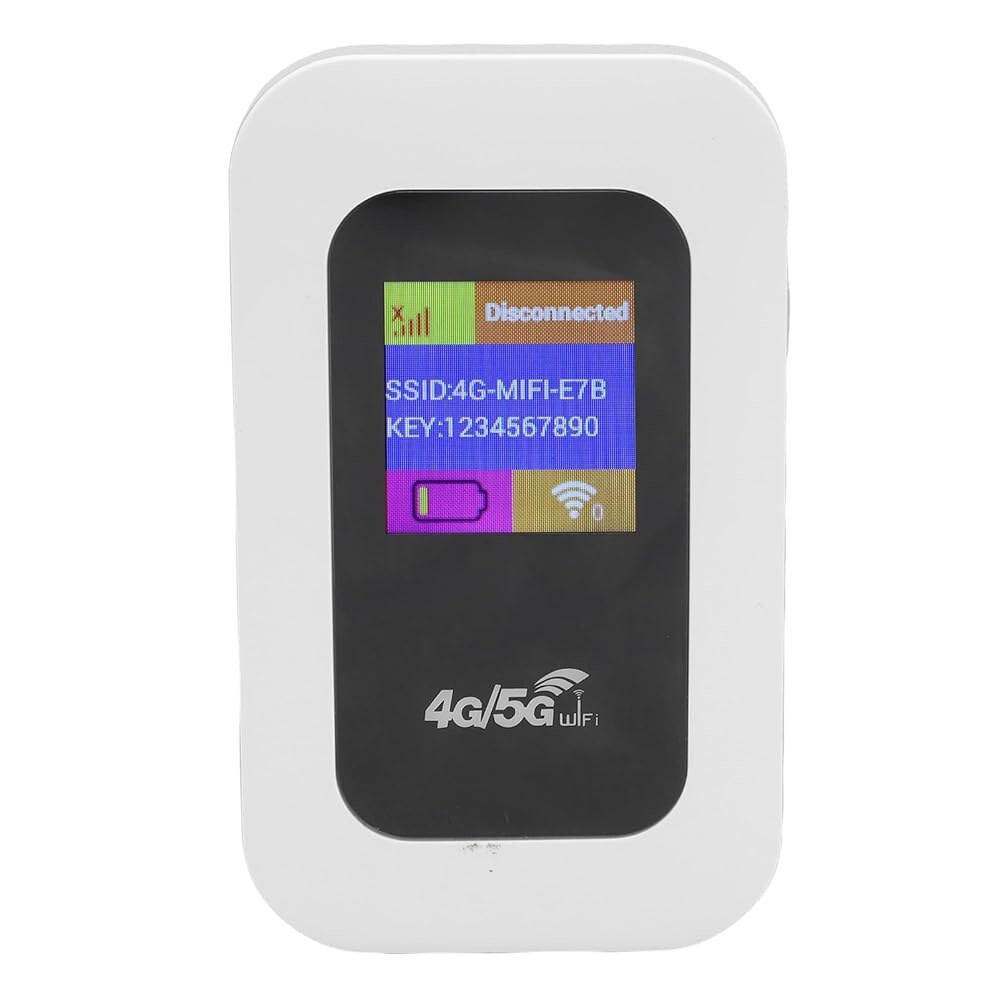 [오늘출발] WiFi 모바일 핫스팟 300Mbps 고속 4G 5G 잠금 해제 WiFi 핫스팟 장치 이동용 SIM 카드 슬롯이 있는 무선