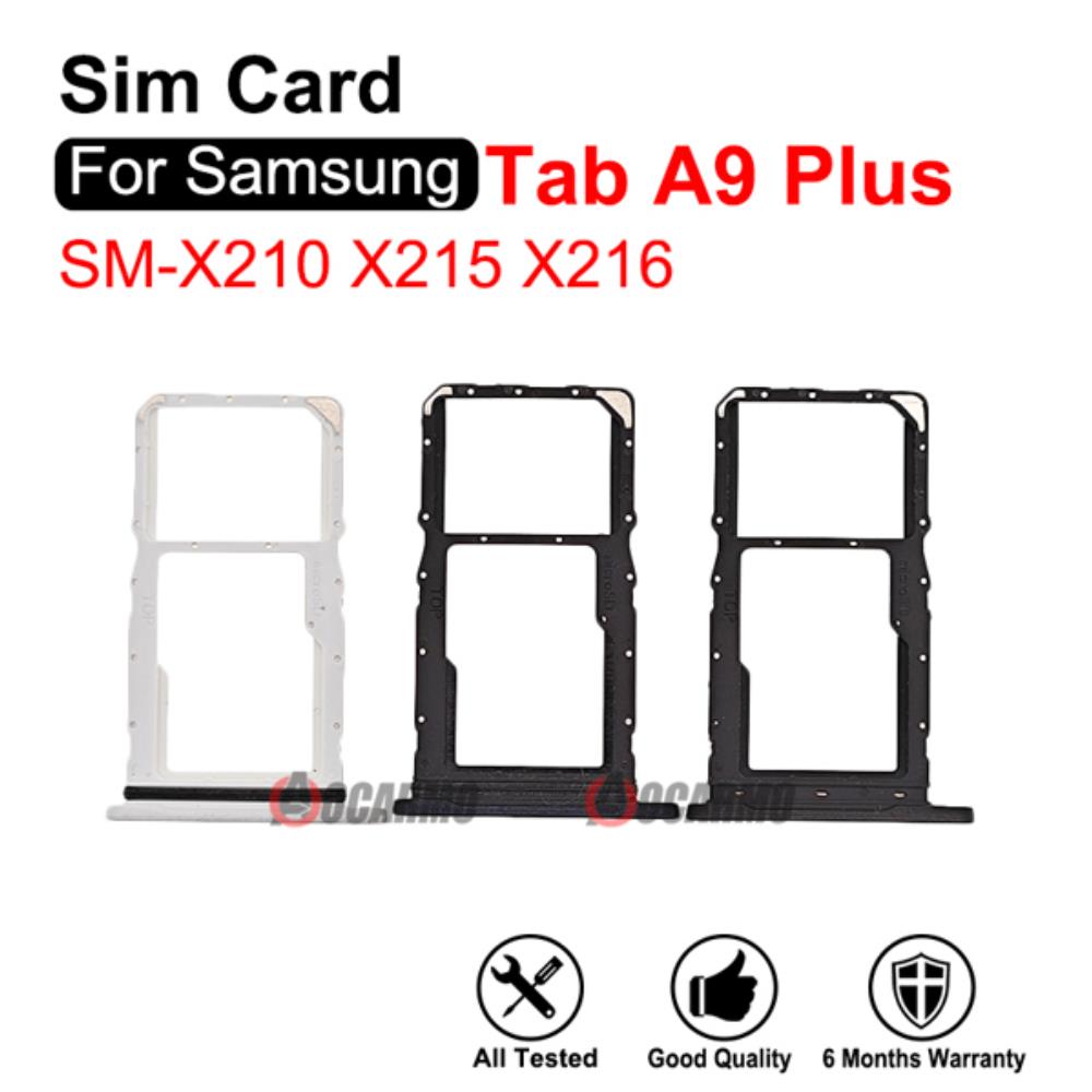 휴대폰 SIM 카드 삼성 갤럭시 탭 A9  A9 플러스용 SIM 카드 타이 슬롯 교체 부품 11 인치 SM- X210 X215 X2