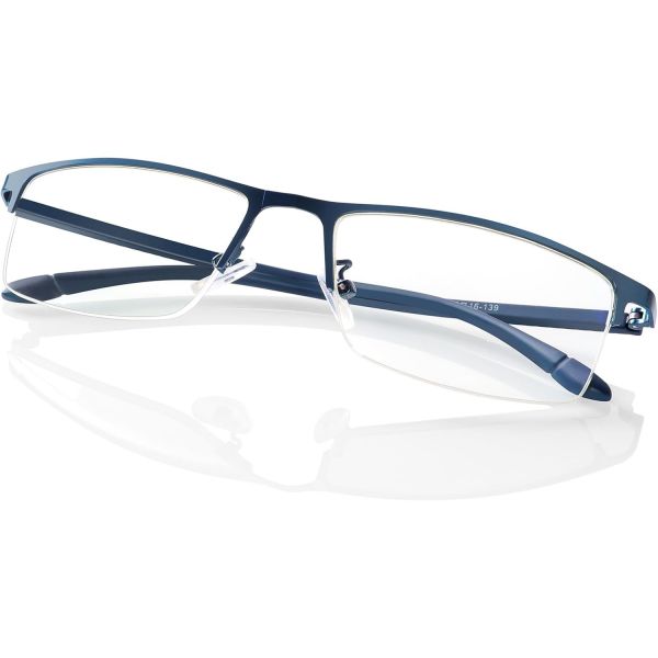 취침용 블루라이트 차단 안경 컴퓨터 초경량 PC 리시한 UV 남녀공용 처방전 필요 없는 남성여성 투명 렌즈