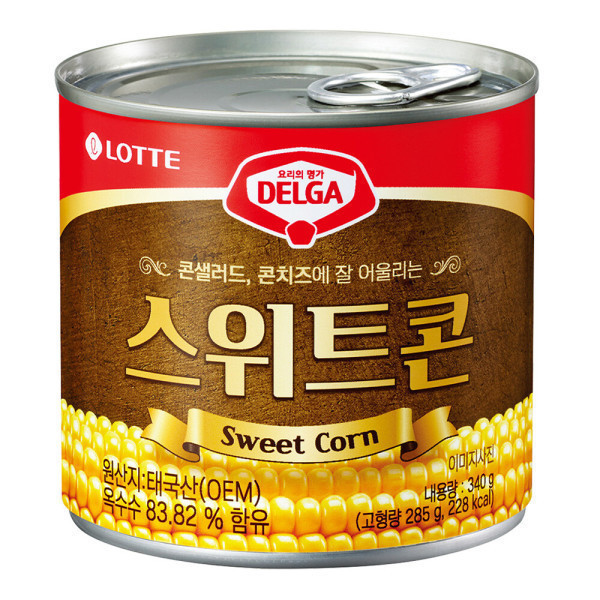 오뚜기 롯데 스위트콘 340g