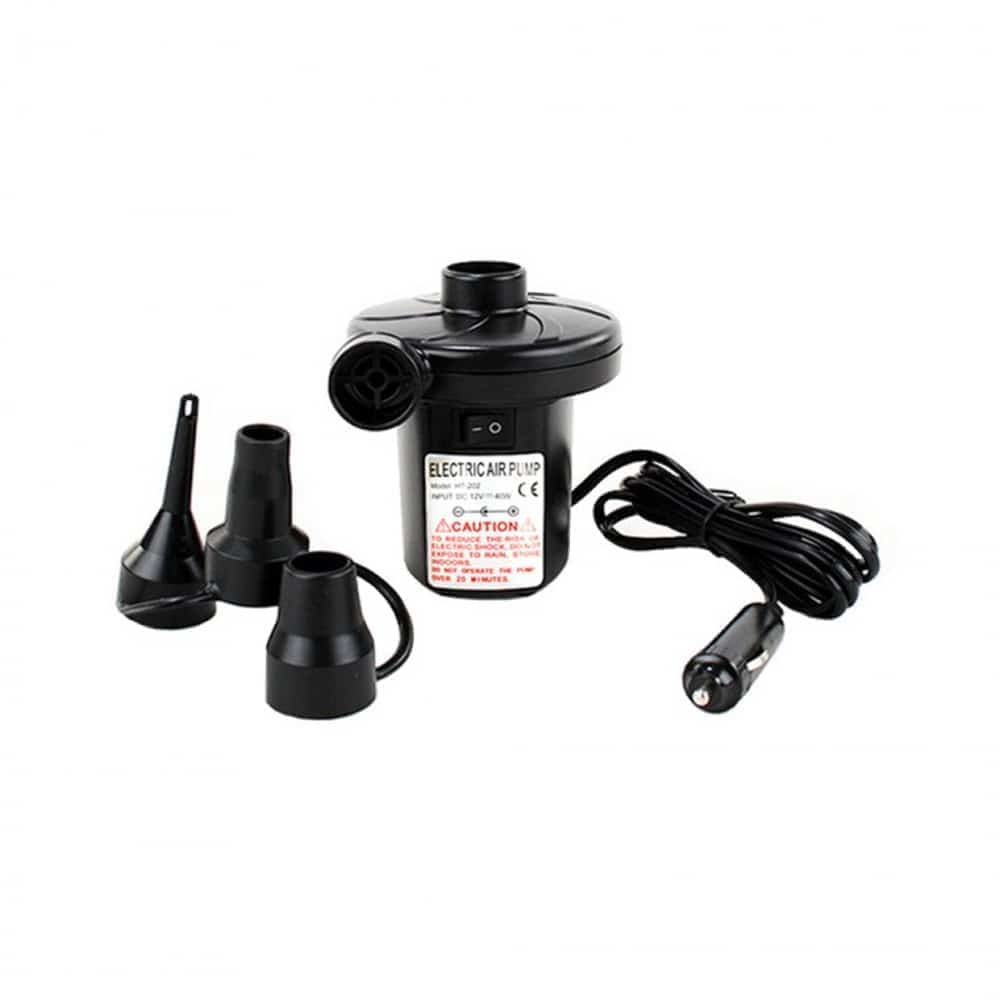 바람 매트 고무 다용도 공기주입 가정용 튜브 보트 공기 전동 자동 에어 차량용 충전기 주입기 노즐 펌프