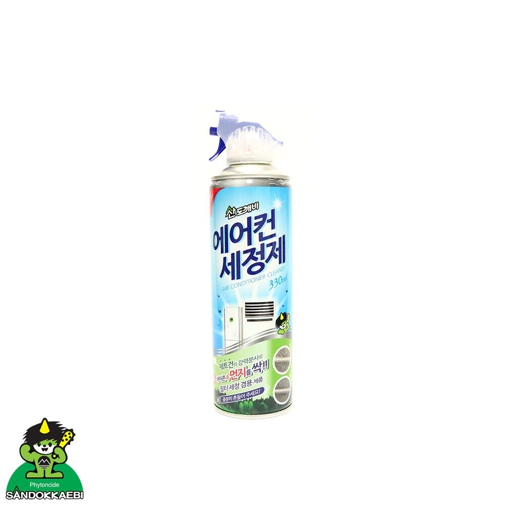 산도깨비 (330ml) 산도깨비 에어컨 세정제/청소/탈취제/키트/살균제/벽걸이/스탠드/곰팡이/청소용품/냄새/제거제