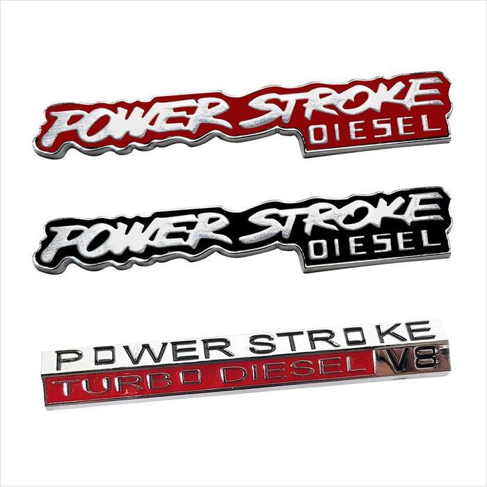 D21 포드트렌 파워 스트로크 엠블럼 스티커 뱃지 배지판매