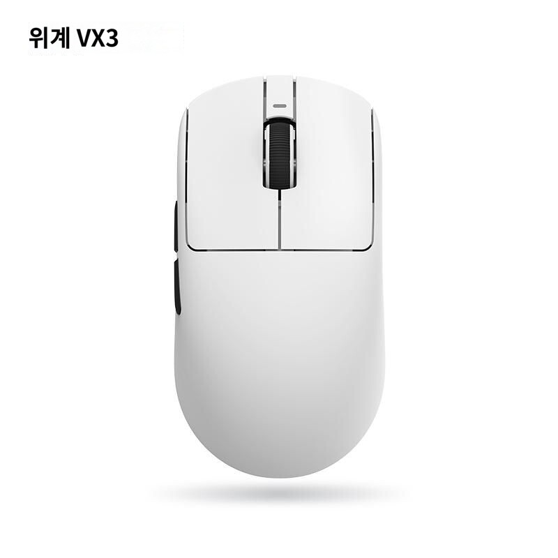 VXE R1 PRO MAX 초경량 무선 마우스 게이밍 마우스 화이트 잠자리 R1 SE 롱런 화이트