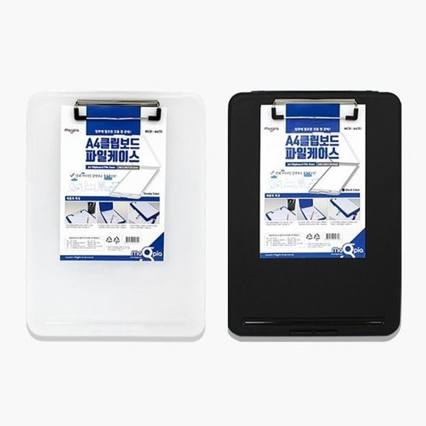 VCMNGU6G화일케이스 투명 A4 MCB-A4(T)240x340x25mm