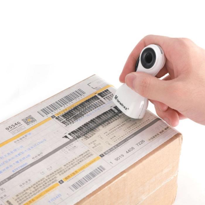 롤러 스탬프유행 택배 운송장 주소 지우기 시크릿