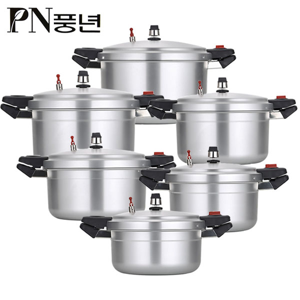 [오늘출발] 풍년 PN풍년 NEW 하이커머스 뉴 손주물 압력밥솥 대용량 영업용 풍년압력솥 스텐거름망 업소용밥솥 주물압력솥
