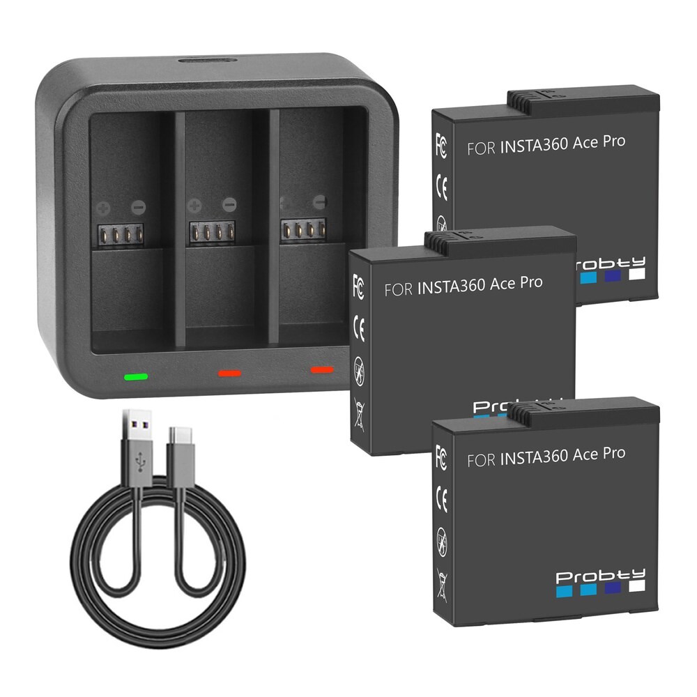 [호환] 배터리 소니 호환 카메라 TA PRO ACE/ACE 2000MAH 액세서리 가능 TA360 ACE 360 트리플 교체 충전기 슬롯