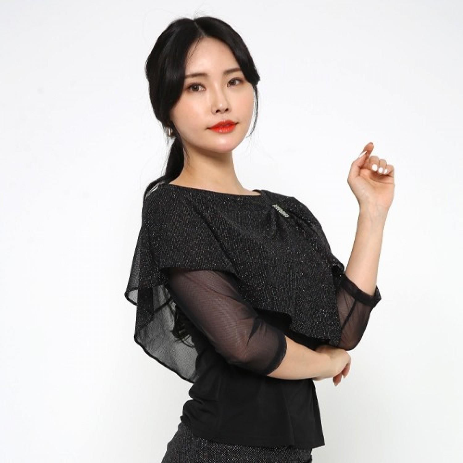 LDT24900 무지개띠망토티 비즈 여성 위한 시즌 카니발 연습복 상의 소녀 차차 레드 드레스 재즈드레스 긴