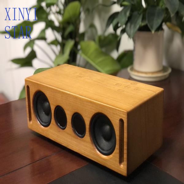 정시출고 품질보증 무료배송 클래식 레트로 원목 무선 스피커 가정용 데스크탑 노래방 서라운드 블루투스