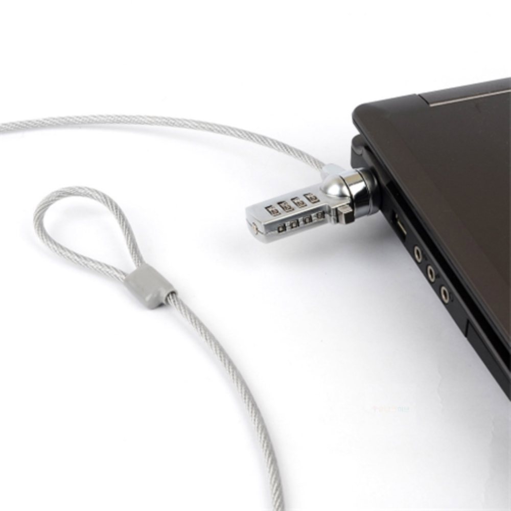 [오늘출발] 노트북 도난방지용 번호 자물쇠 잠금장치 번호자물쇠 보안도구 휴대자물쇠