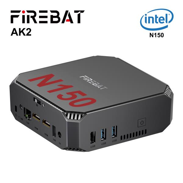 [오늘출발]파이어뱃 AK2 플러스 미니PC 인텔 레이크 N150 듀얼 밴드 WiFi5 BT4.2 16GB 데스크탑 게이밍 윈도우 11 프
