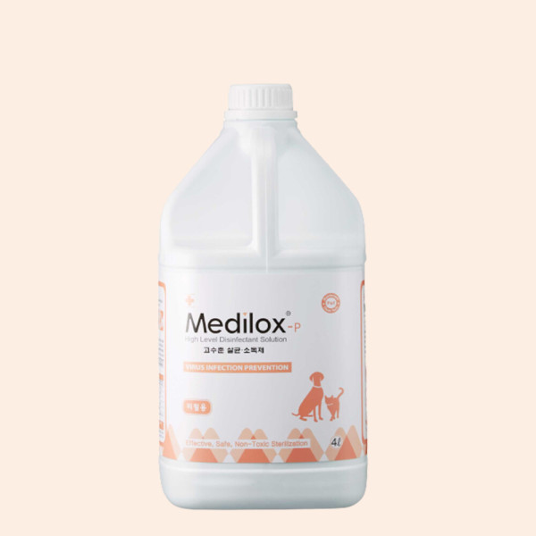 메디록스 메디록스 P 반려동물 살균 소독제 강아지 고양이 대용량 탈취제 4L