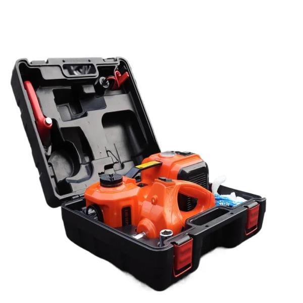 정시출고 품질보증 무료배송 12V 5Ton 자동차 유압 Protable 잭 임팩트 소켓 렌치 타이어 팽창기 LED 조명