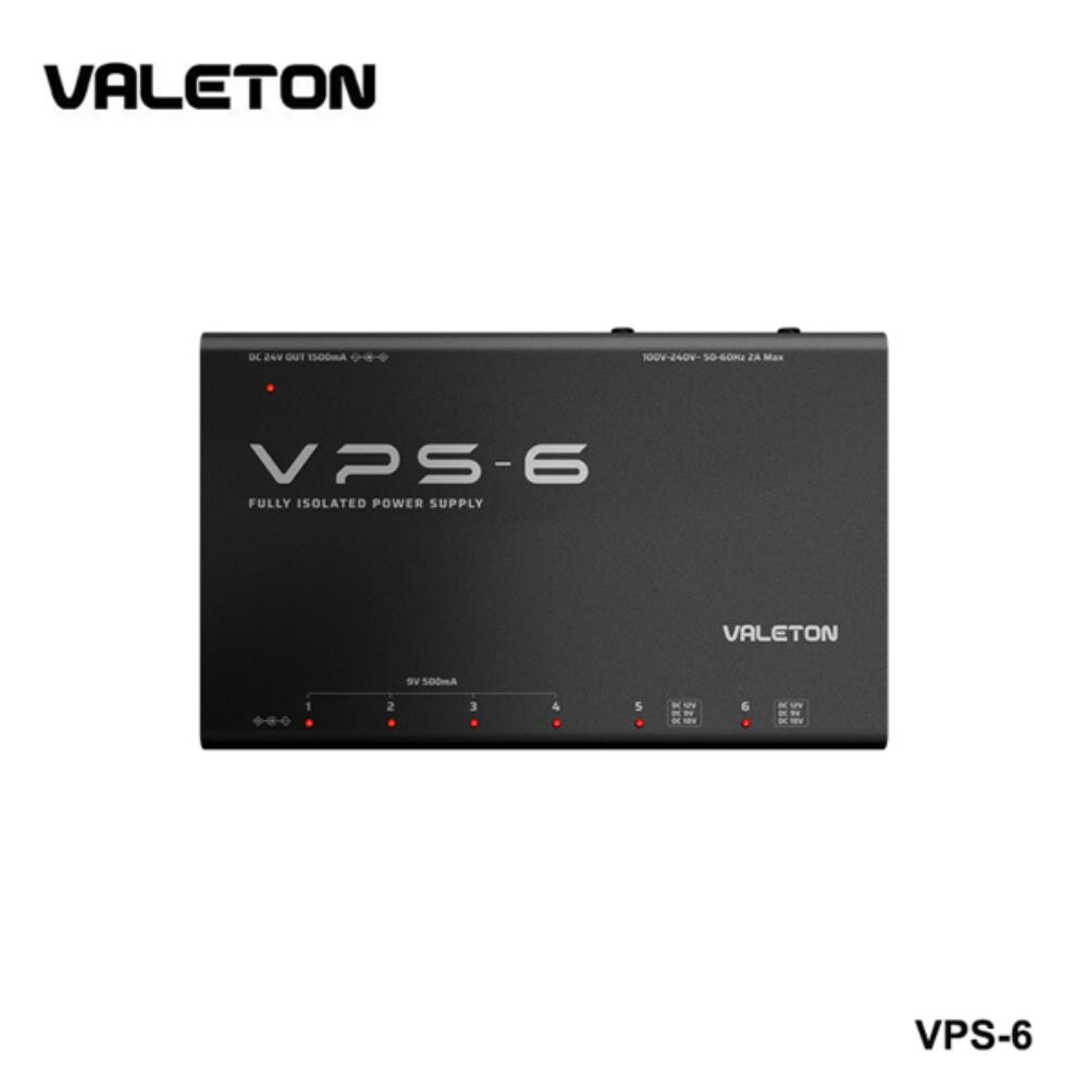 [오늘출발] Valeton VPS-6 완전 절연 전원 공급 장치 기타 이펙트 페달용