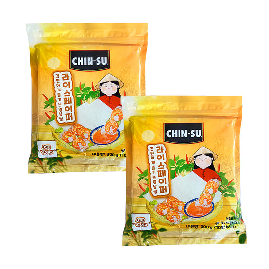 무료배송 친수 라이스페이퍼 사각 300g x 2개