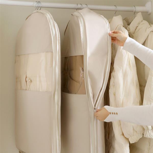 페이센트 부피절감 옷걸이형 패딩 압축커버 아우터 겨울옷 정리 파우치