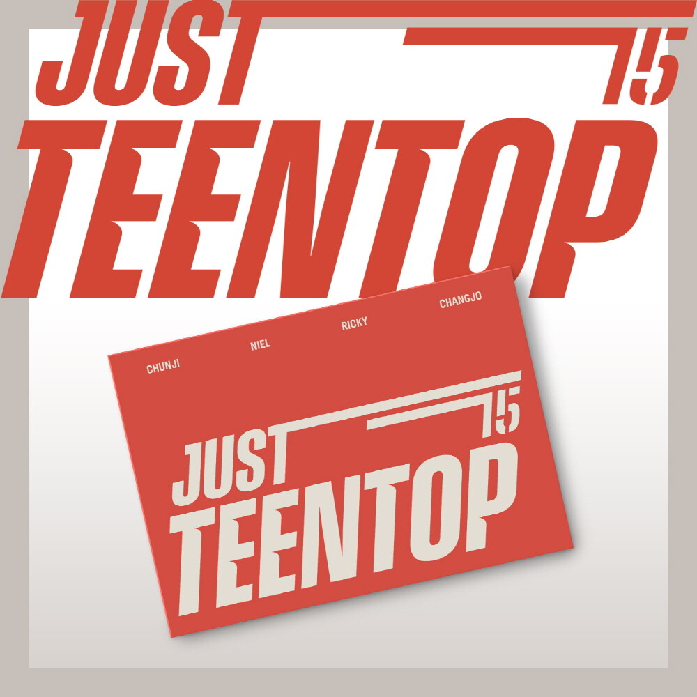 틴탑 (TEEN TOP) / Just 15 Just Teen Top (MINI SLEEVE ver)(POCAALBUM)(CD아님/L200003402)(예약)8/22