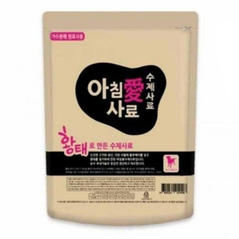 아침애 강아지 수제 사료 황태 1kg 1P 건식 국내산 전연령/체중관리/반려견/건강/영양사료/천연재료/강아지/위생적