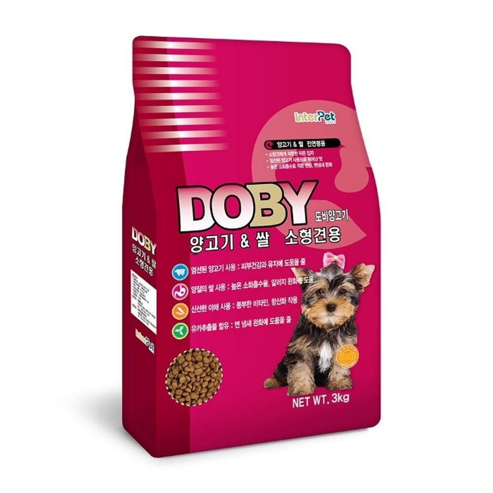 도비 도비 양고기 3kg/기능성/건강/천연재료/강아지/위생적/반려견/단백질/애견/영양사료/체중관리/냄새감소