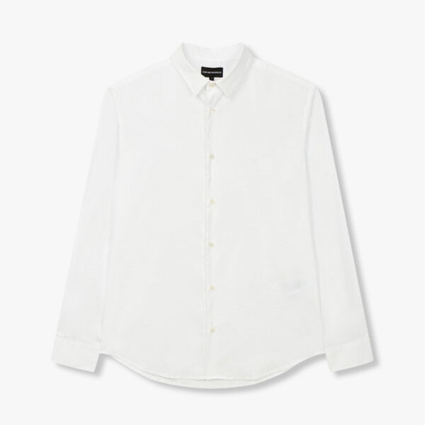 엠포리오아르마니 엠포리오 P 남성 이글 로고 스트레치 셔츠 A5143040