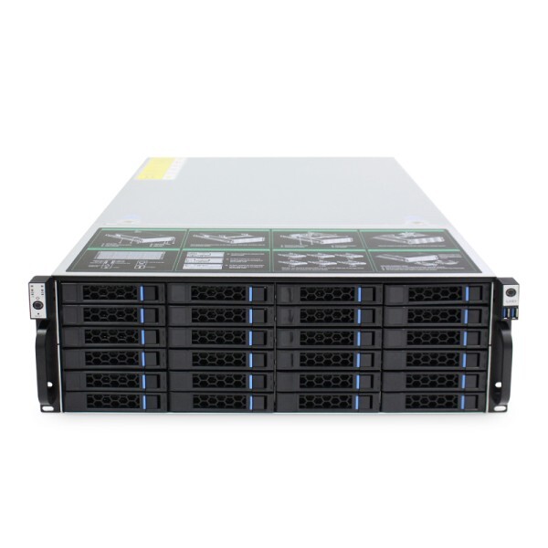 [오늘출발] 핫스왑 섀시 NVR IPFS 클라우드 스토리지 서버 케이스 S465-24 19 인치 4U 랙 24bay 6GB 12GB 백플레인