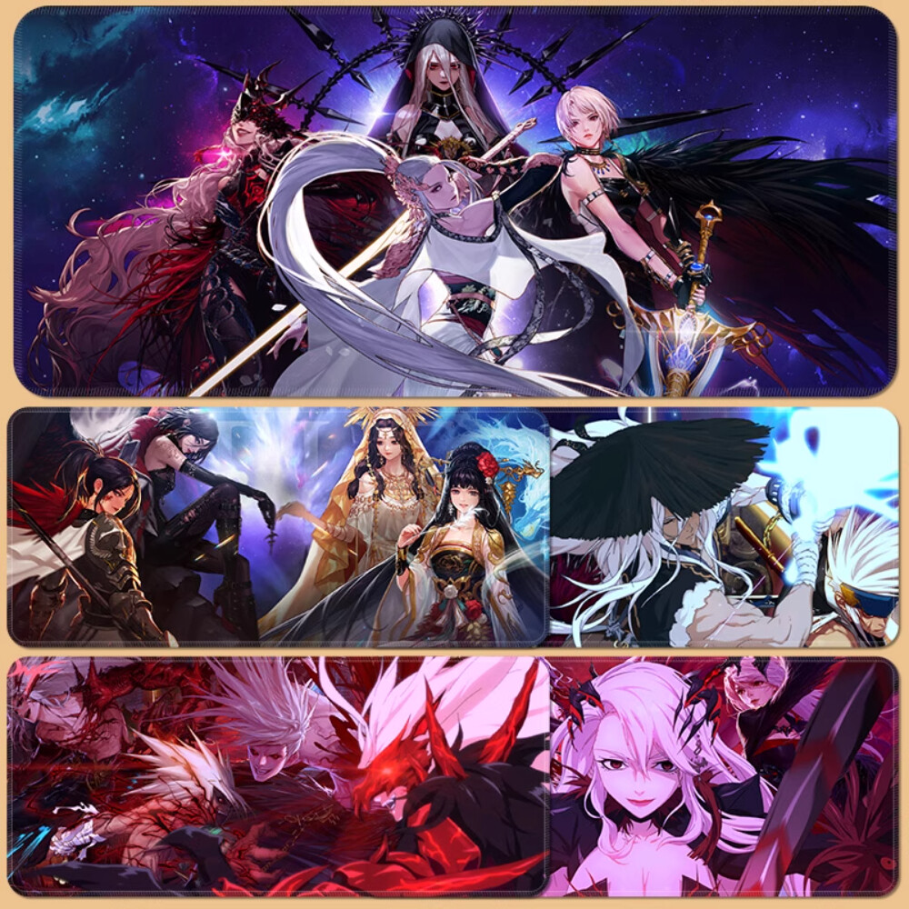 마우스패드 노트북 키보드패드 던파롱패드 진각성장패드