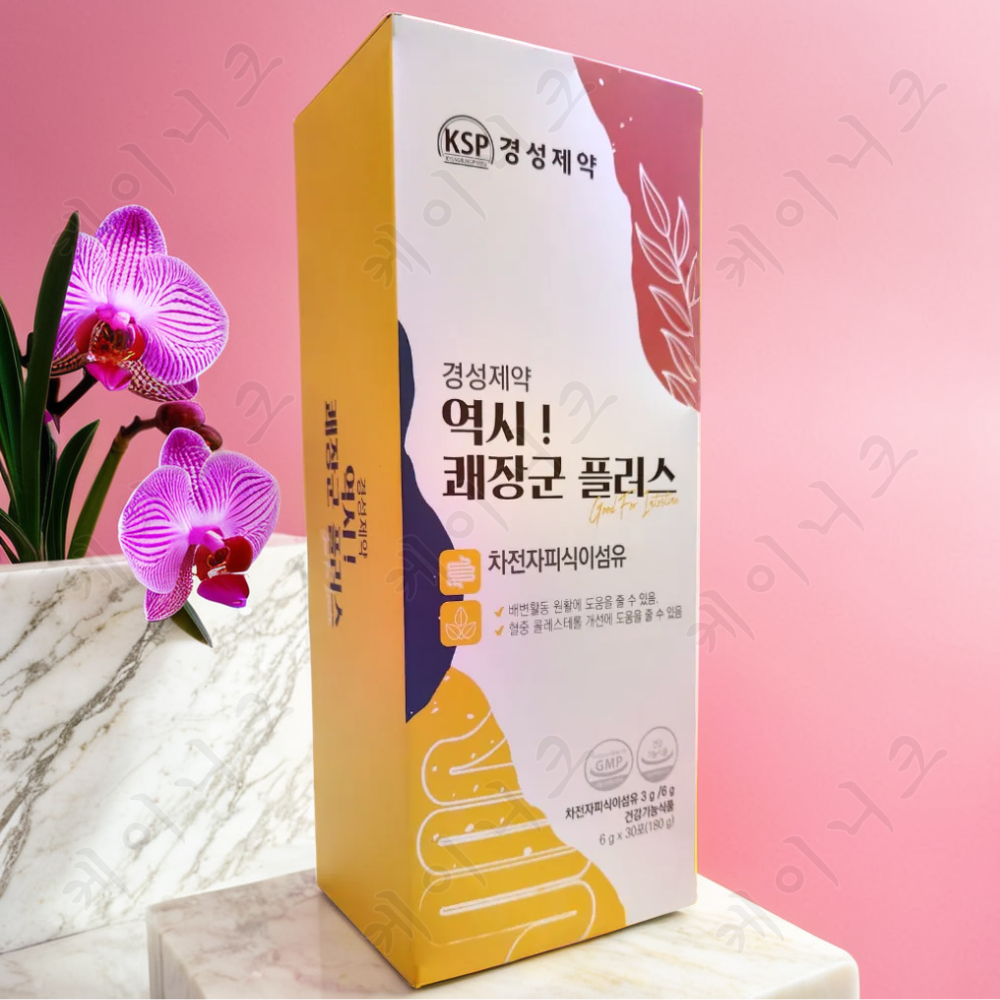 [오늘출발] 경성제약 경성제약 역시 쾌장군 플러스 30포 15일분 차전자피 쾌변 배변 콜레스테롤 감소