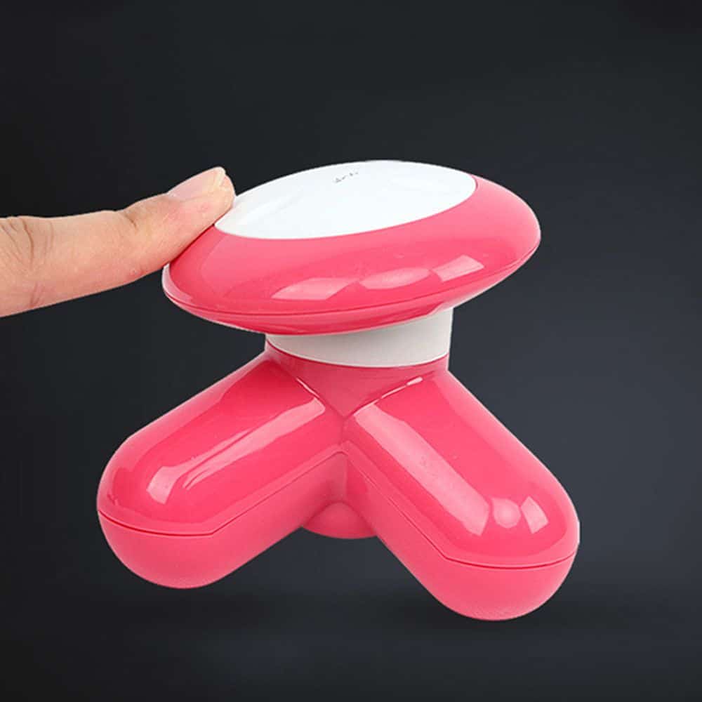 지압 포터블 휴대용 어께 무선 배 허리 복부 등 어깨 문어발 미니 진동 도구 기구 기계 안마기 마사지기