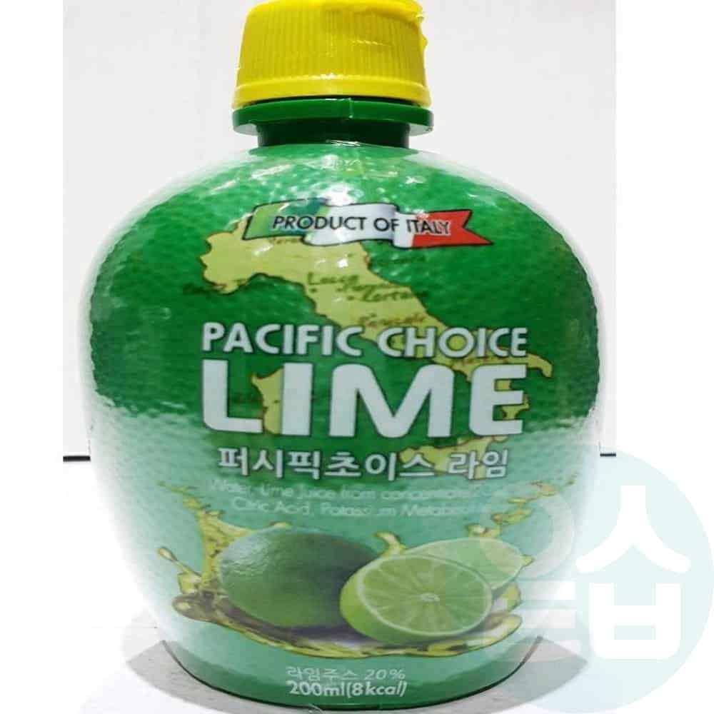 위라이즈 라임 농축액 200ml 라임즙 라임액 과일원액 과일농축액 라임원액 라임베이스 음료베이스 과일액