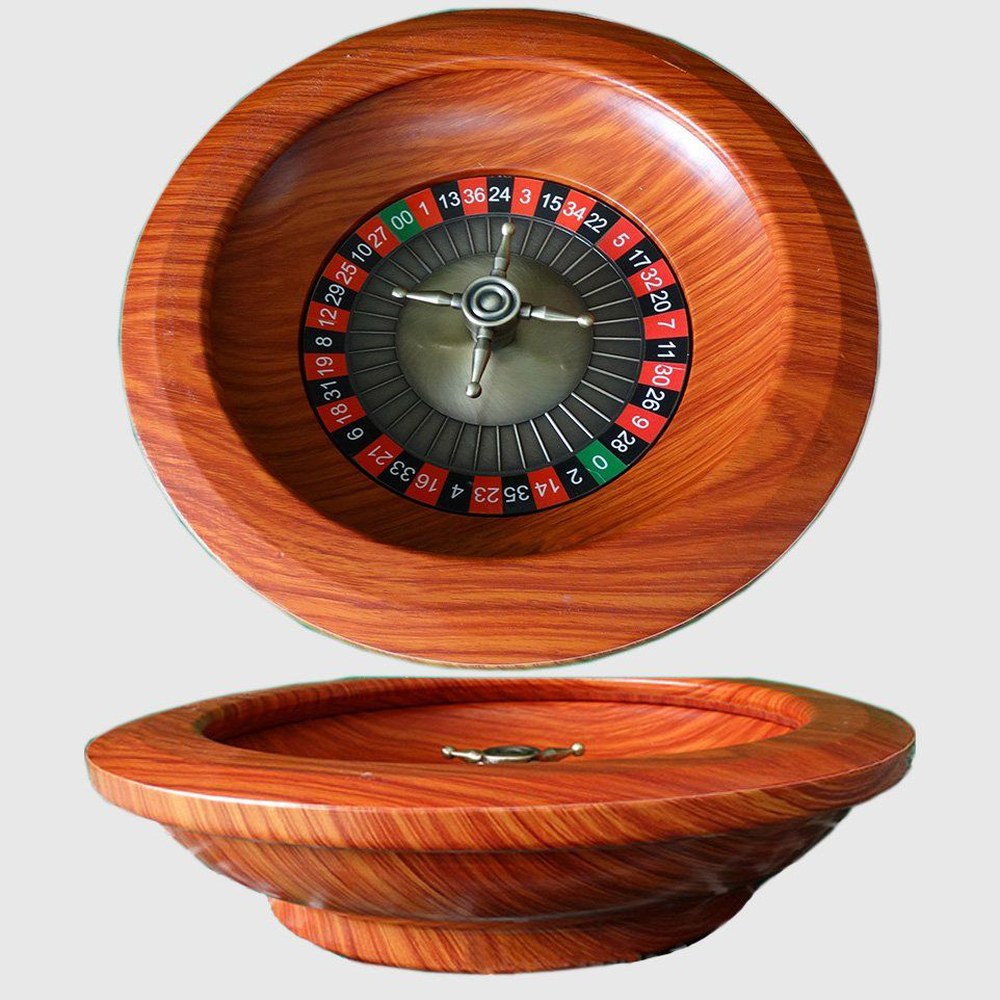 [오늘출발] 카지노 룰렛 돌리기 러시안룰렛 삼각대 게임 소품 타짜 홈바 원목 12인용 복불복 초콜릿