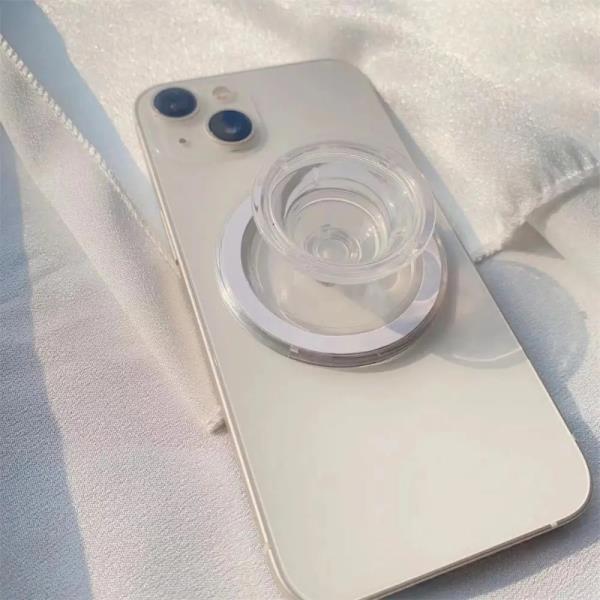 KBO야구키링1pcs 자기 접는 전화 그립 홀더 슬롯 포켓 홀더 안전 손가락 반지 확장 홀더