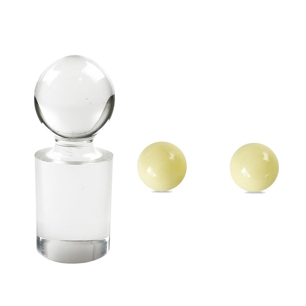 [오늘출발] 위안허 룰렛 마커 볼 세트 - 휠 테이블 교체 알약 2개가 포함된 탑 아크릴 승리 마커 카지노 게임용 포켓