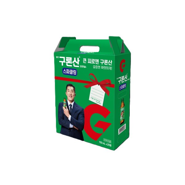 [오늘출발] 구론산 스파클링 구론산 스파클링 150mlx20입 (N4)