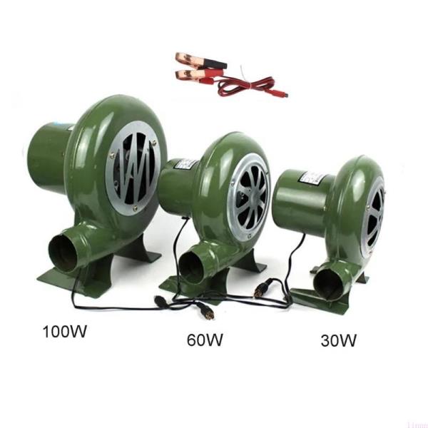 [오늘출발] 12V 전기 송풍기 휴대용 아이언 바베큐 팬 클립 2800RPM 대장장장 포지 블로어 그릴 파이어 스타터