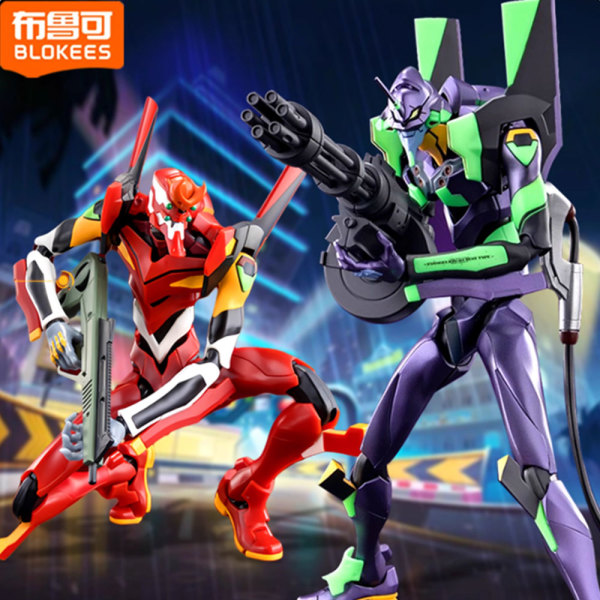 블로키 정품 에반게리온 초호기 2호기 에바 조립 불로키 프라모델 BULUKE 정품 국내발송