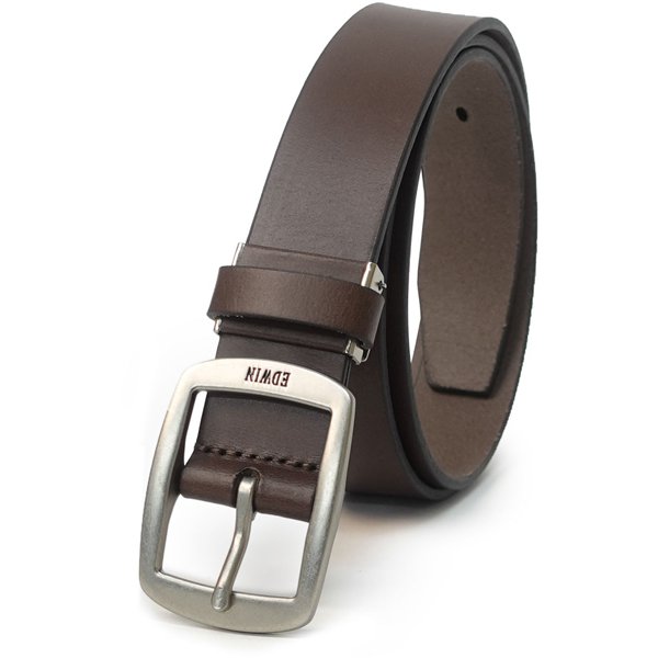 에두윈 EDWIN 22269285 0111127 일본산 35mm 주둔지 벨트 D.BROWN 154286