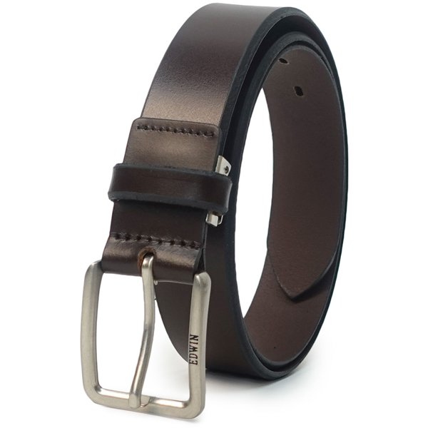 에두윈 EDWIN 22269284 0111126 일본산 35mm 심면취부 벨트 D.BROWN 154397