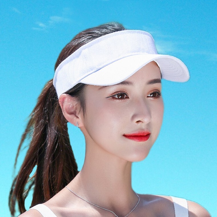 데일리 썬캡 무지 스포츠 모자 골프 등산 선캡