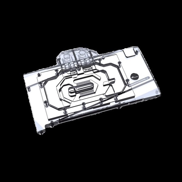 [오늘출발] Bykski 풀 커버 워터 블록 MSI Geforce RTX 4090 D 24G 게임용 X 슬림 카드 쿨러백커버 포함 N-MS4090DGMSL