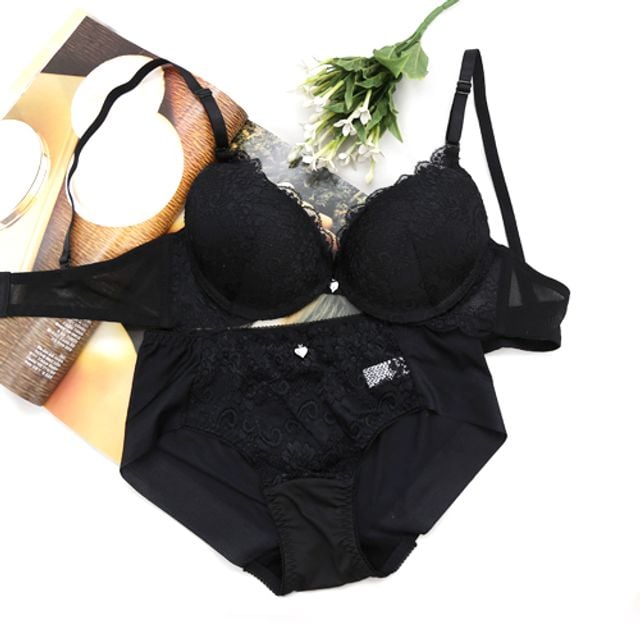 CO_020 레이스 왕뽕브라 블랙 뽕브라 물뽕브라 왕뽕브라 왕뽕 레이스브라
