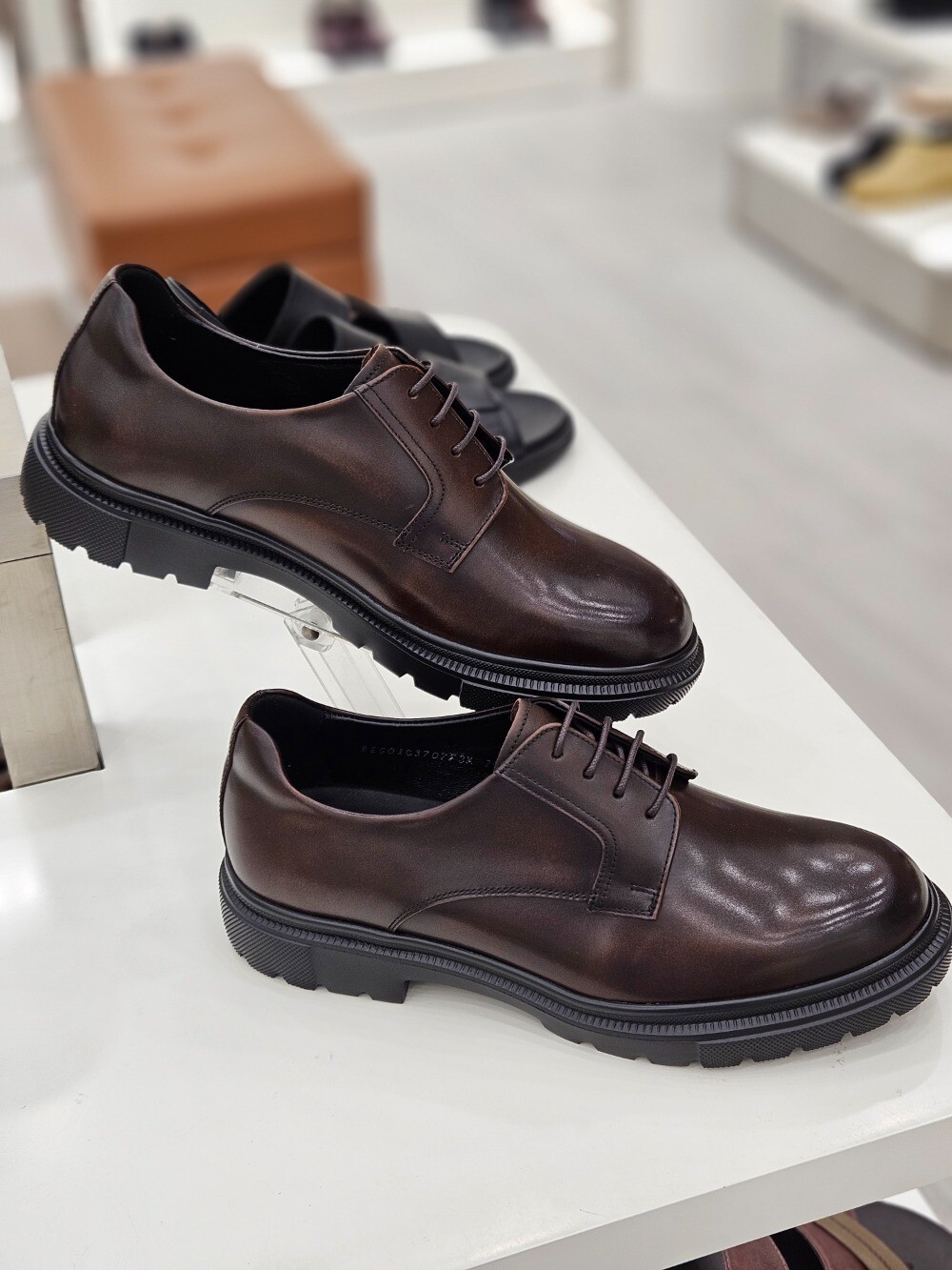 스타필드수원 금강헤리티지 금강제화 리갈 남성 소가죽 플레인 더비슈즈 REGOXC3707F3XC