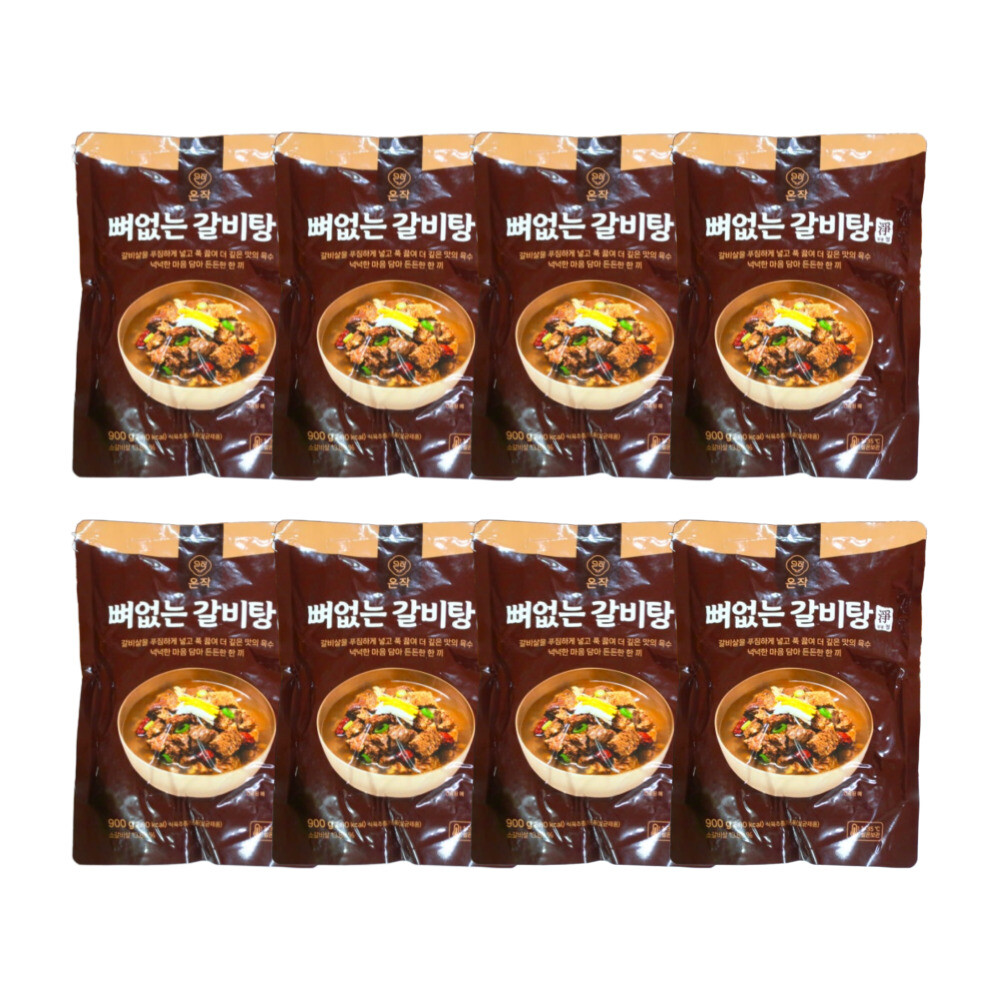 [렉시안]온작 온작 이영자의 뼈없는갈비탕 정 900g x 8팩