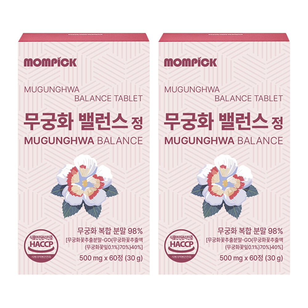 [오늘출발] 맘픽 맘픽 무궁화핏 무궁핏 다이어트 무궁화 추출물 2박스