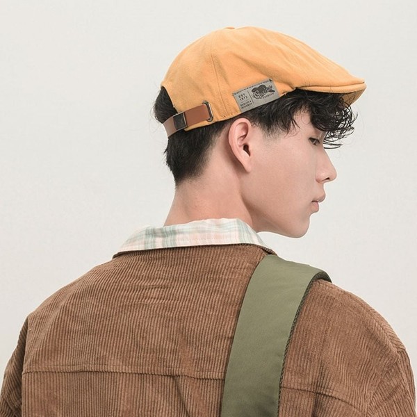 남여공용 카페모자 바리스타 알바생모자 패치 헌팅캡 여자헌팅캡 남자헌팅캡 헌팅캡 여름헌팅캡