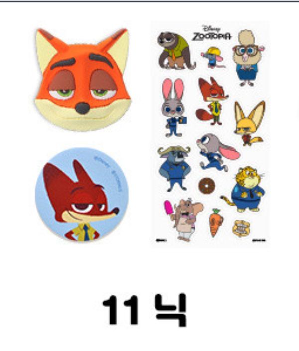 한국 구매 에이전트 진짜 귀여운 만화 미친 zootopia winnie 휴대 11. 휴대폰 홀더 2 조각 및 휴대폰 스티