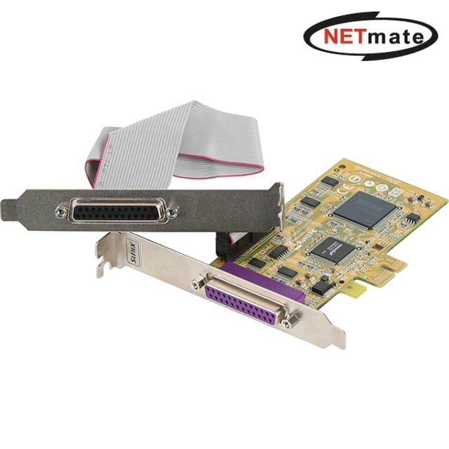 Netmate PCI-e 2포트 패러럴카드/프린터카드 패러럴카드 프린터카드 PCIe카드