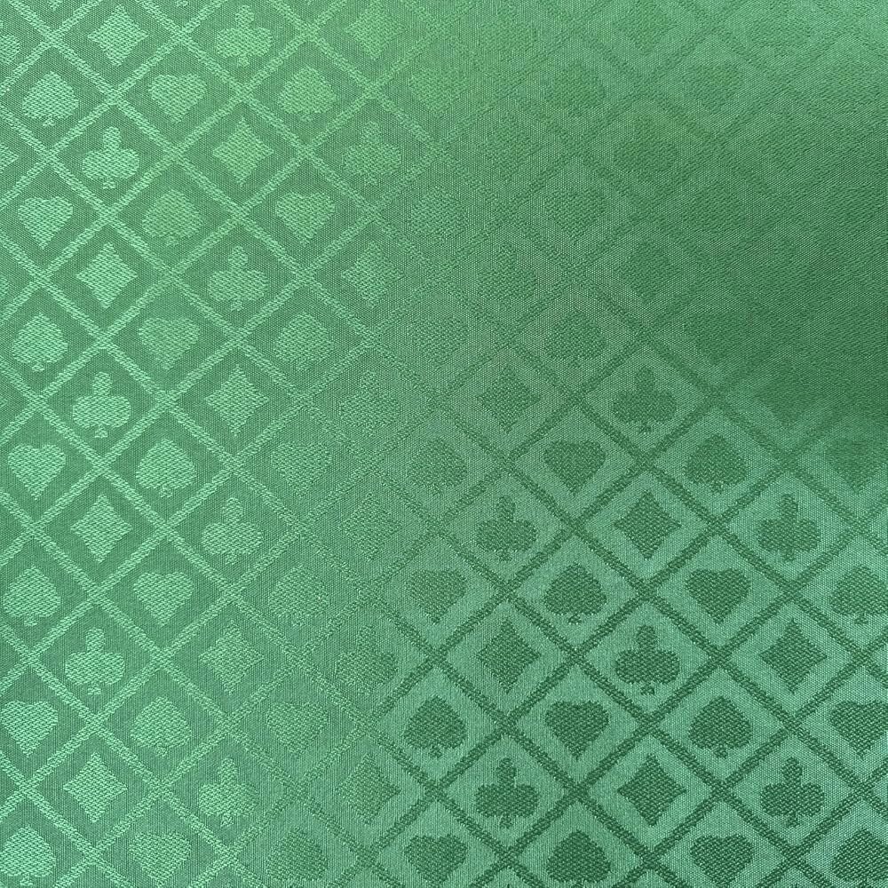 [오늘출발] 스피드 천 포커 테이블 패브릭 - 카지노 카드 게임 펠트 탑 커버 액세서리의 108X60인치 섹션 그린